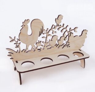 Laser Cut Easter Stand DXF File