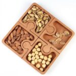 Puzzle Joint Tray for Nuts CNC Router Laser Template Free Vector