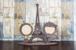 Laser Cut Eiffel Tower Photo Frame Free Vector