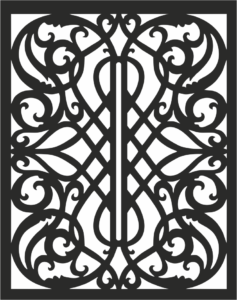 Panel Pattern DXF File