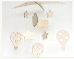 Laser Cut Baby Crib Mobile Hanging Baby Mobile Free Vector