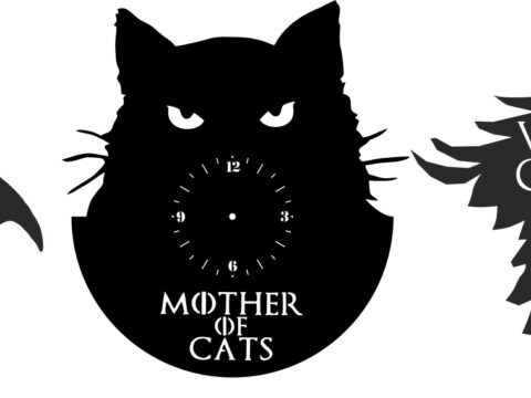Mother Of Cats Free Vector