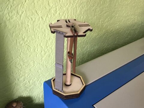 Laser Cut Apple Watch Band Stand Plywood 6mm Free Vector