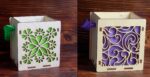 Laser Cut Wooden Decorative Gift Box Template Free Vector