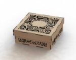 Laser Cut Wood Box Template DXF File