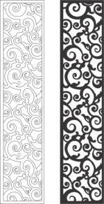 Floral Panel Free Vector