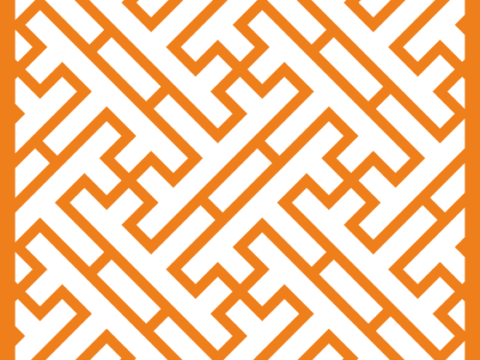 Geometric Pattern for Screen Panels Free Vector
