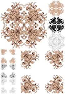 Ornament Vector Baroque Pack Free Vector