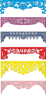 Laser Cut Arch Designs and Patterns Free Vector