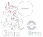 Laser Cut Unicorn Napkin Holder DXF File