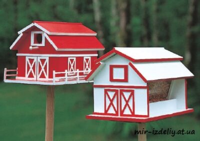 Barn House And Feeder Laser Cut PDF File