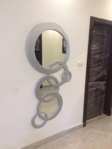 Modern Mirror Frame DXF File