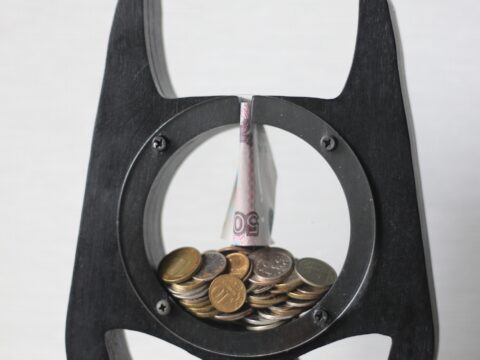 Batman Money Bank Laser Cut Template Free Vector