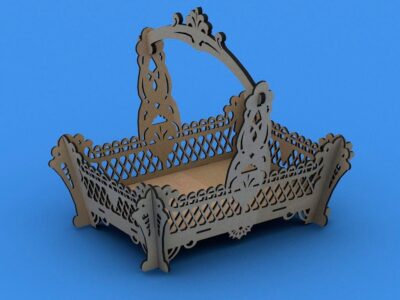 Fruit Basket Large Scroll Saw Plans PDF File