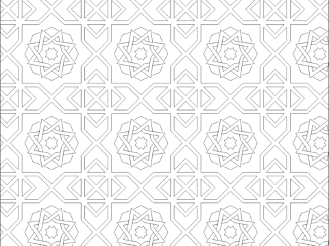 Decorative pattern AutoCAD Drawings DWG File