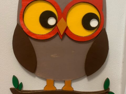 Laser Cut Owl Wall Hanger Owl Wall Decor Free Vector