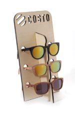 Laser Cut Sunglasses Holder Free Vector