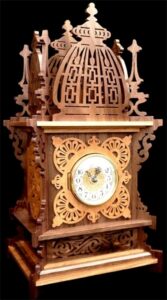 Fretwork Clock PDF File