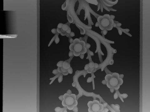3D Grayscale Image 48 BMP File