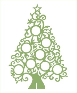 Laser Cut Christmas Crafts Free Vector