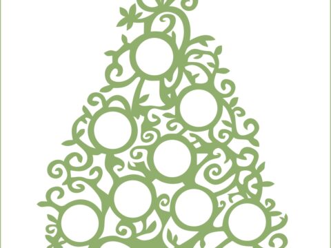 Laser Cut Christmas Crafts Free Vector