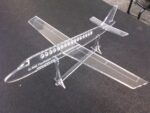 Acrylic Airplane Toy Laser Cut Template Free Vector