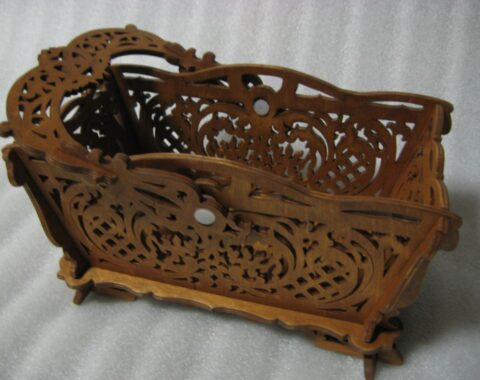 Basket Laser Cut CNC Plans PDF File