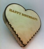 Laser Cut Heart Shape Box Birthday Gift Box Free Vector