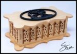 Laser Cut Decorative Wooden Box CNC Template PDF File