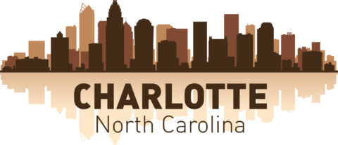 Charlotte Skyline Free Vector