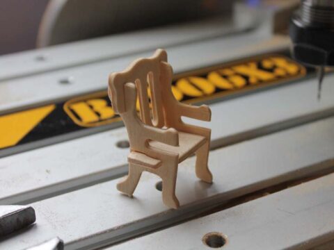 Normal Chair Assembly DXF File