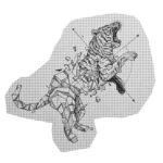 Laser Engraving Wall Art Animal BMP File
