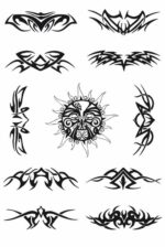 Tribal Tattoo Free Vector Art Free Vector