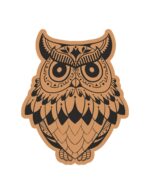 Angry Owl Laser Cut Engraving Template Free Vector