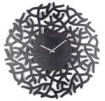 Laser Cut Modern Wall Clock Free Vector