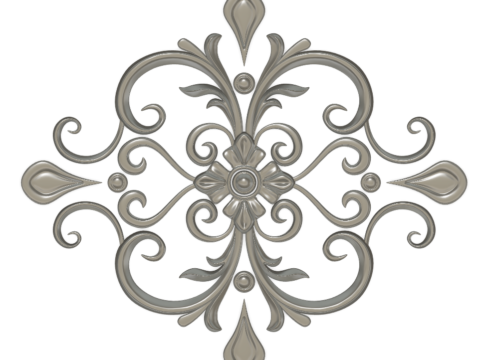 Free Flower Stl File for CNC Router stl File