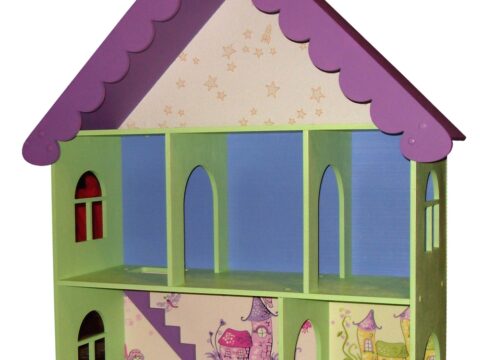 Laser Cut Victorian Dollhouse Kit Kids Toy Free Vector
