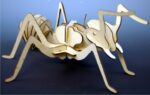 Ant Wood Insect 3d Puzzle DXF File
