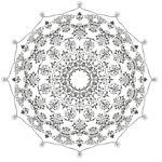 Mandala Round Ornament Design Free Vector