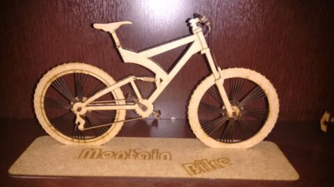 Montain Bike DXF File