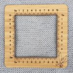 Laser Cut Knitting Tension Square Gauge Free Vector