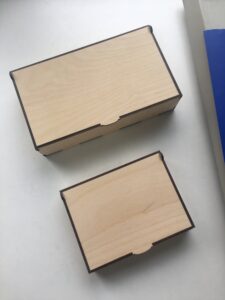 Laser Cut Wooden Boxes With Lids Free Vector