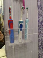 Laser Cut Wall Mounted Toothbrush Holder Acrylic 4mm Free Vector