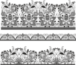 Lace Material Vector Free Vector