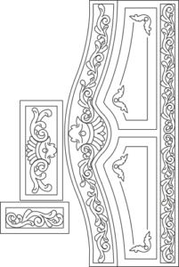 Laser Cut Headboard Free Vector