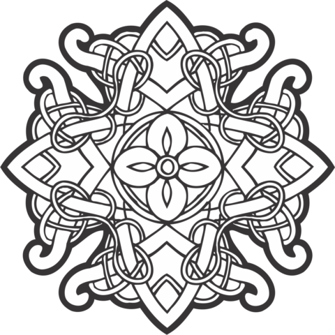 Celtic Ornament Decor Free Vector