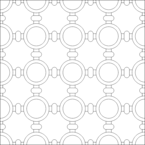 Simple Islamic Pattern DWG File