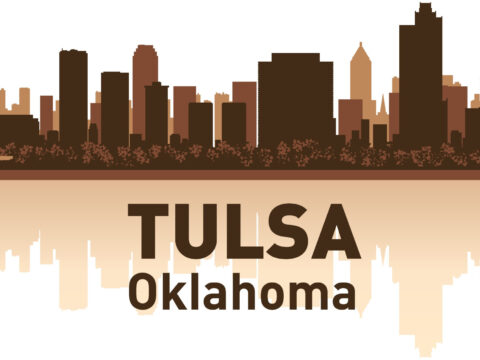 Tulsa Skyline Free Vector