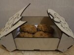 Laser Cut Cookies Box Free Vector