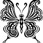 Butterfly Tattoo Free Vector Free Vector